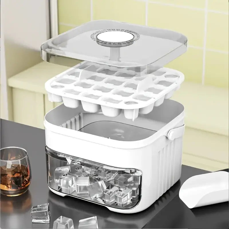 Easy Press Ice cube Maker Bucket