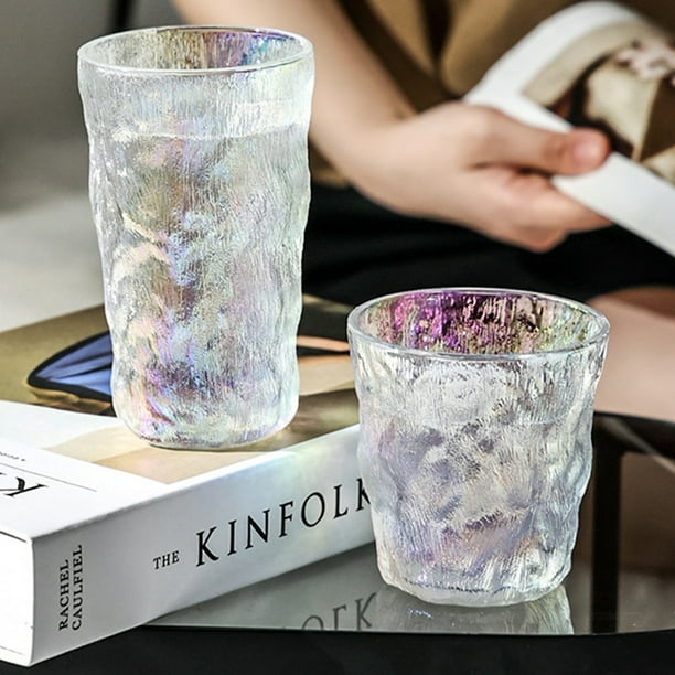 Glacier Pattern Glass Cup