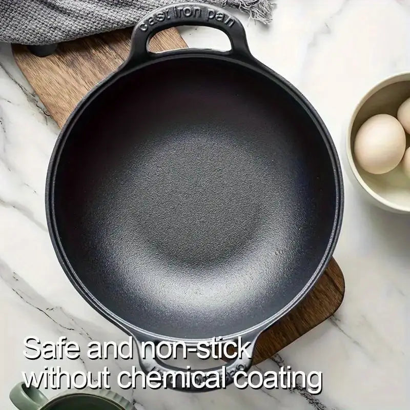 Cast Iron Double Ear Stew Pot