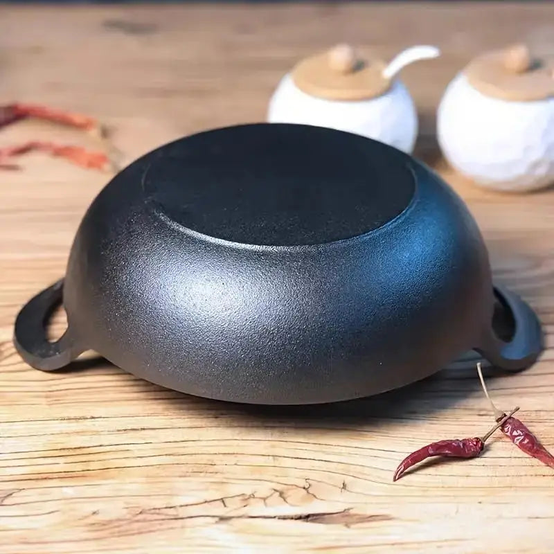 Cast Iron Double Ear Stew Pot