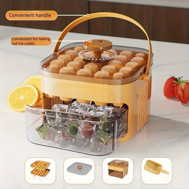 Easy Press Ice cube Maker Bucket