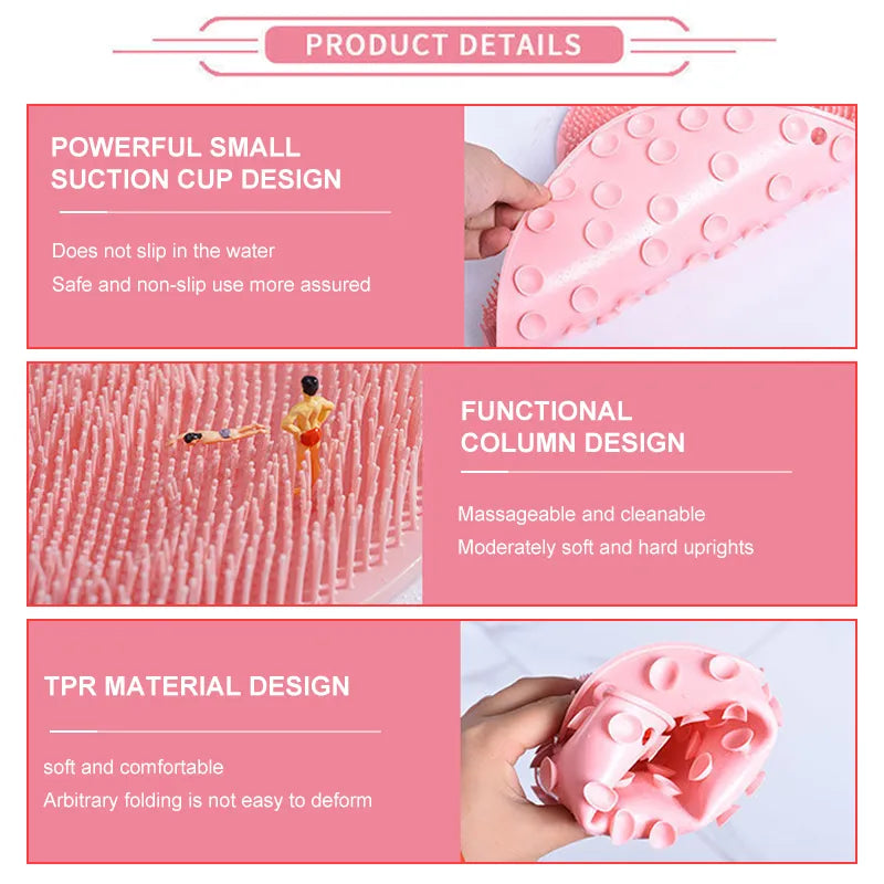 Shower Foot and Back Scrubber