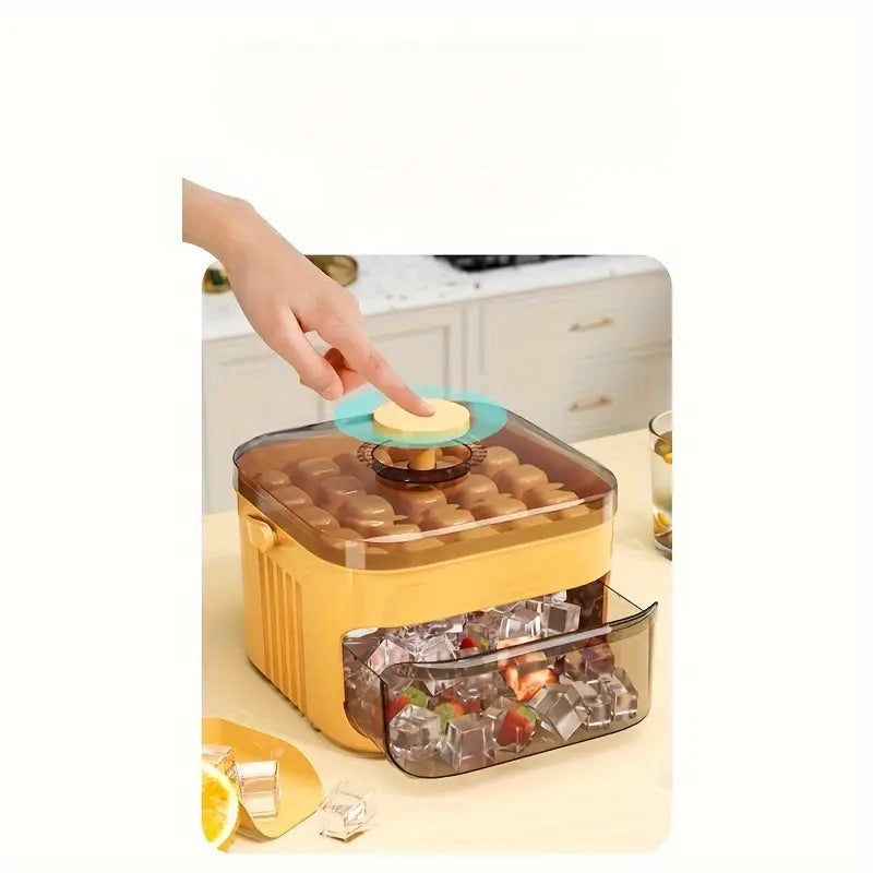 Easy Press Ice cube Maker Bucket