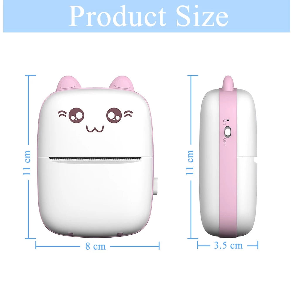 Mini Portable Bluetooth Thermal Printer