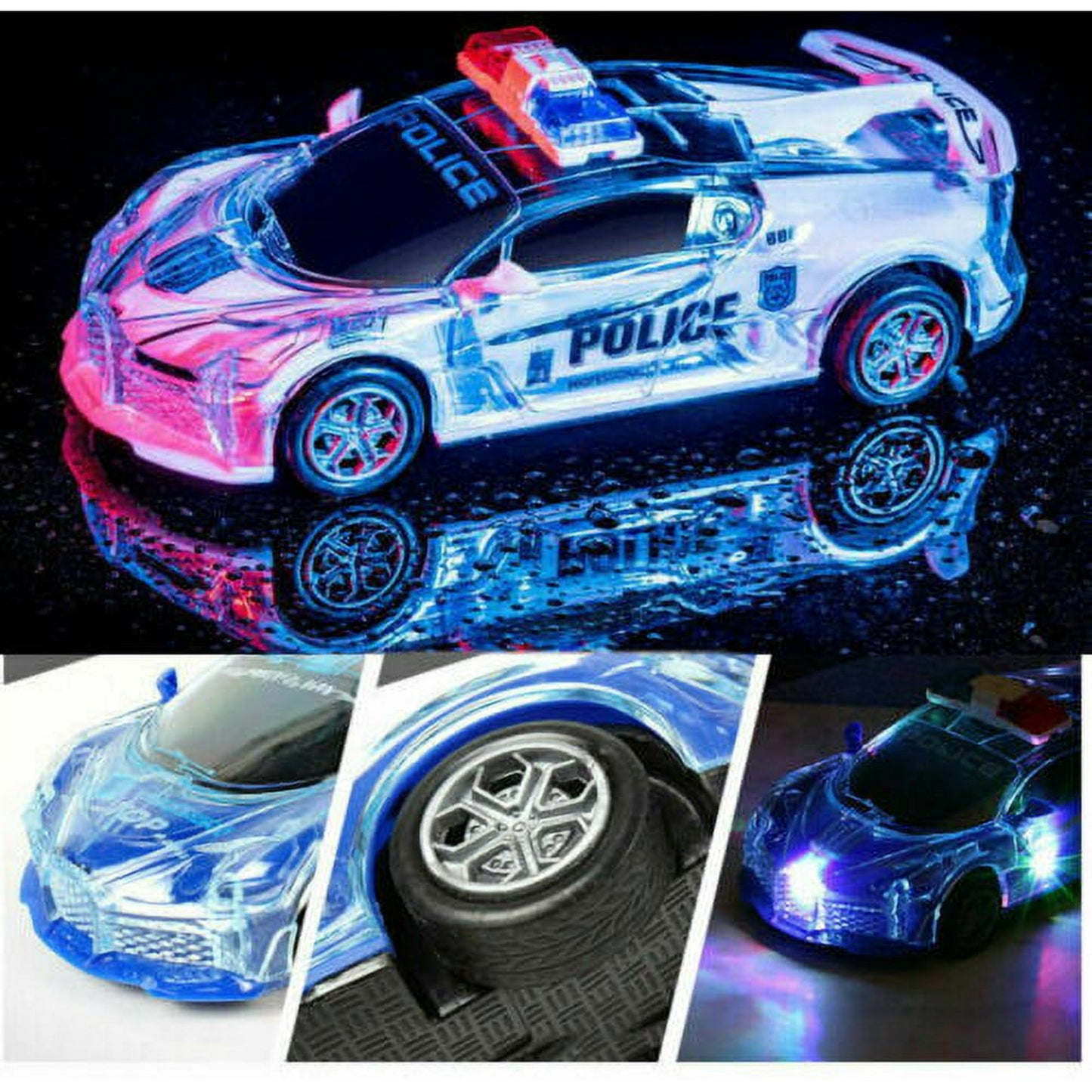 Electric Toy Car with Lights and Sounds