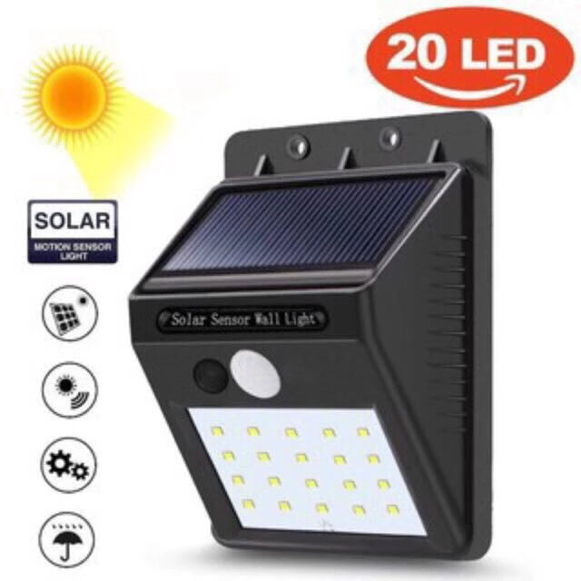 Solar Motion Sensor LED Lights