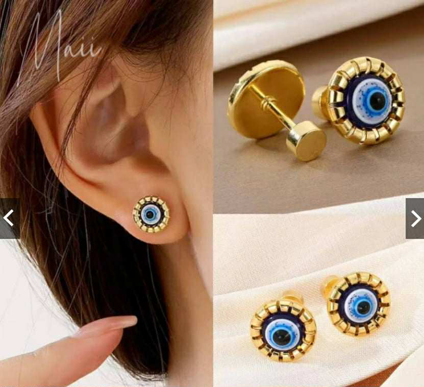 Blue Evil Eye Bracelet & Necklace for Protection and Good Luck