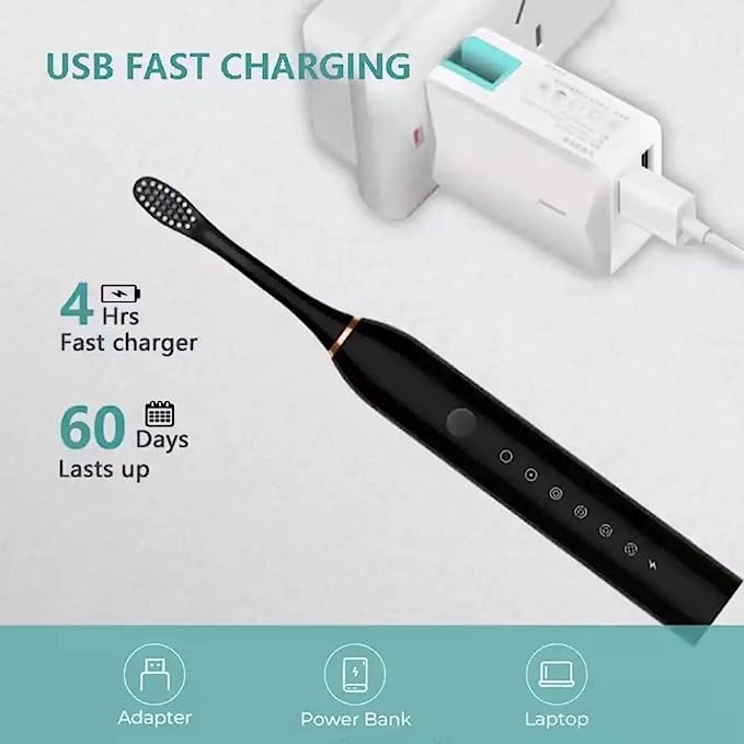 IPX7 Rechargeable Electric Toothbrush