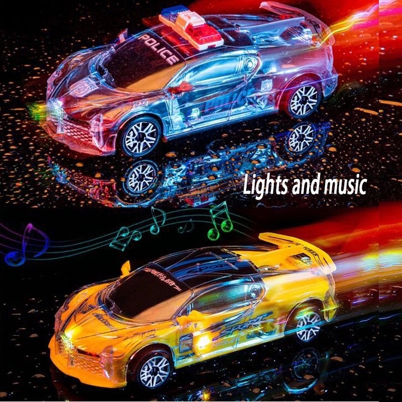 Electric Toy Car with Lights and Sounds