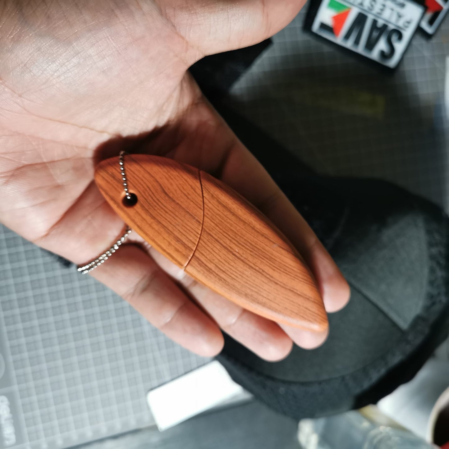 MINI WOODEN POCKET KNIFE 3PCS SET