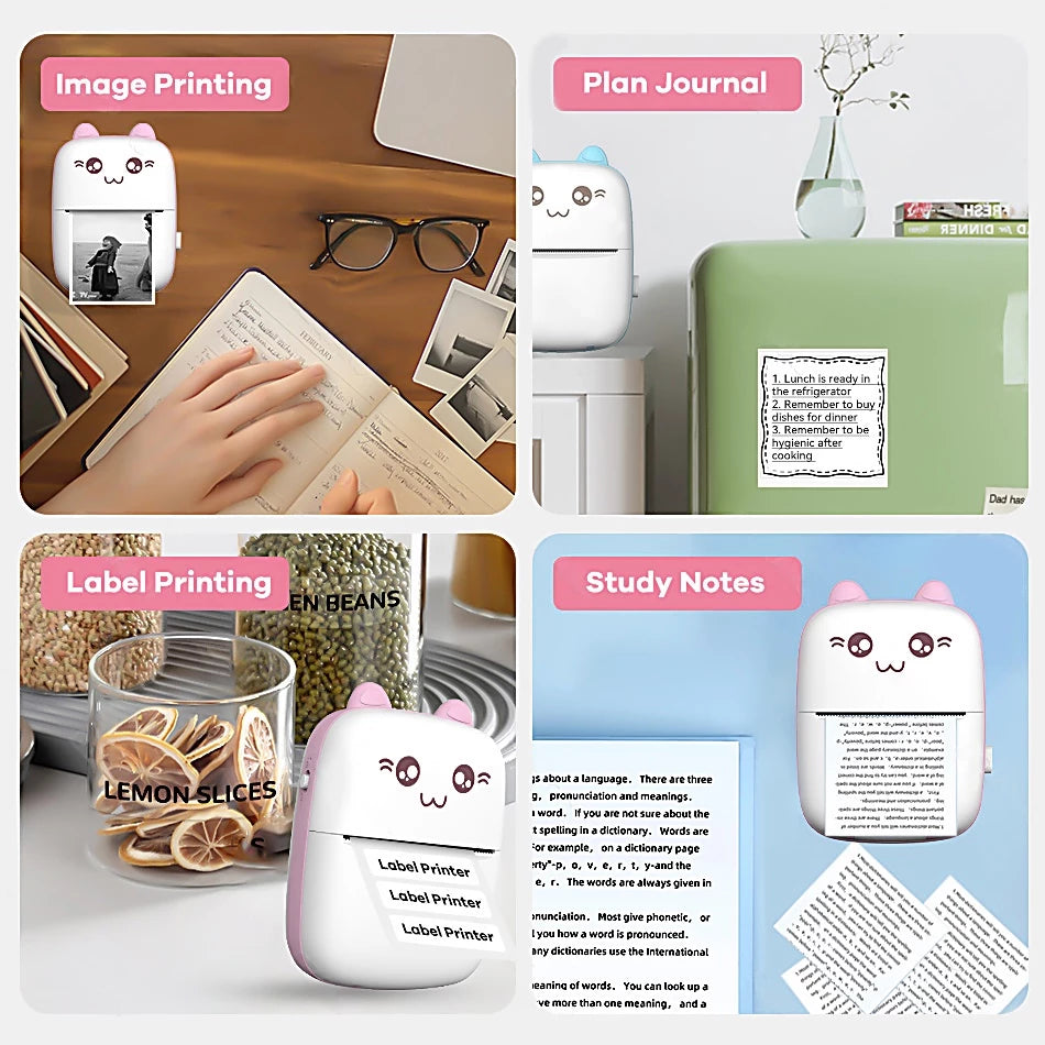 Mini Portable Bluetooth Thermal Printer