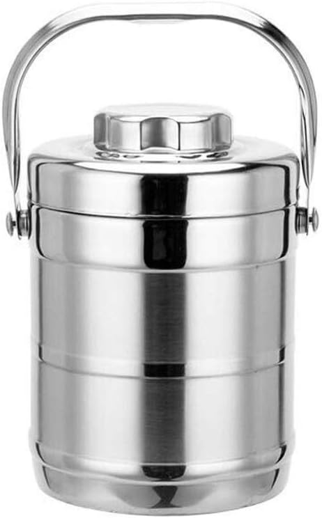 Vacuum Insulated Stainless Steel Double Layer Lunch Bucket