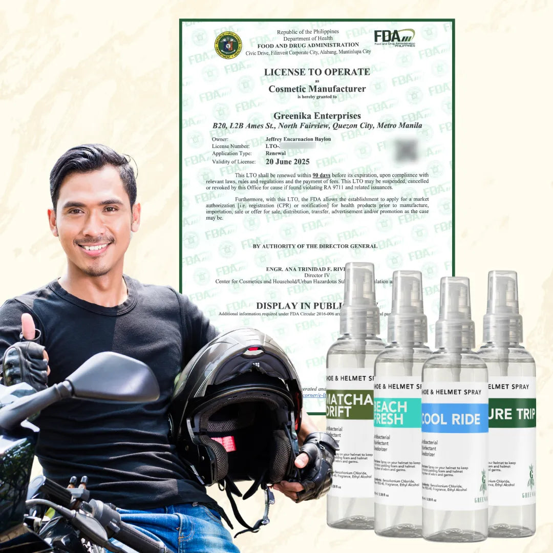 GREENIKA Shoe & Helmet Deodorizer Spray