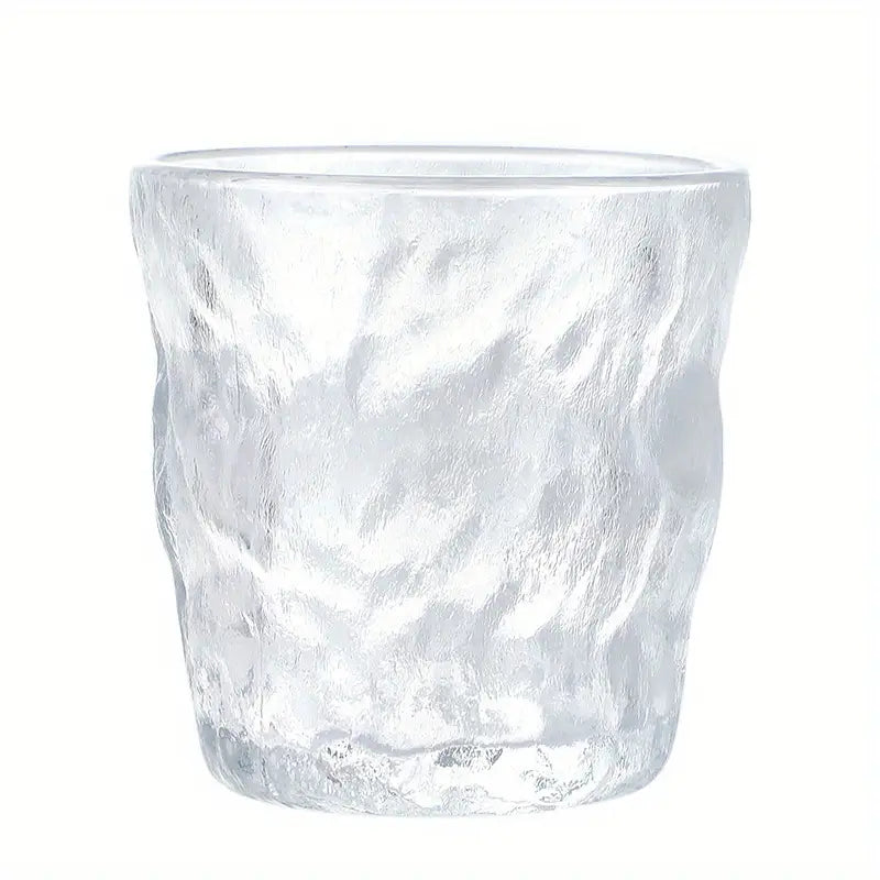 Glacier Pattern Glass Cup