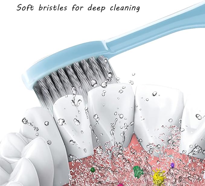 Portable Folding Toothbrush with Built-in Refillable Toothpaste Tube Set
