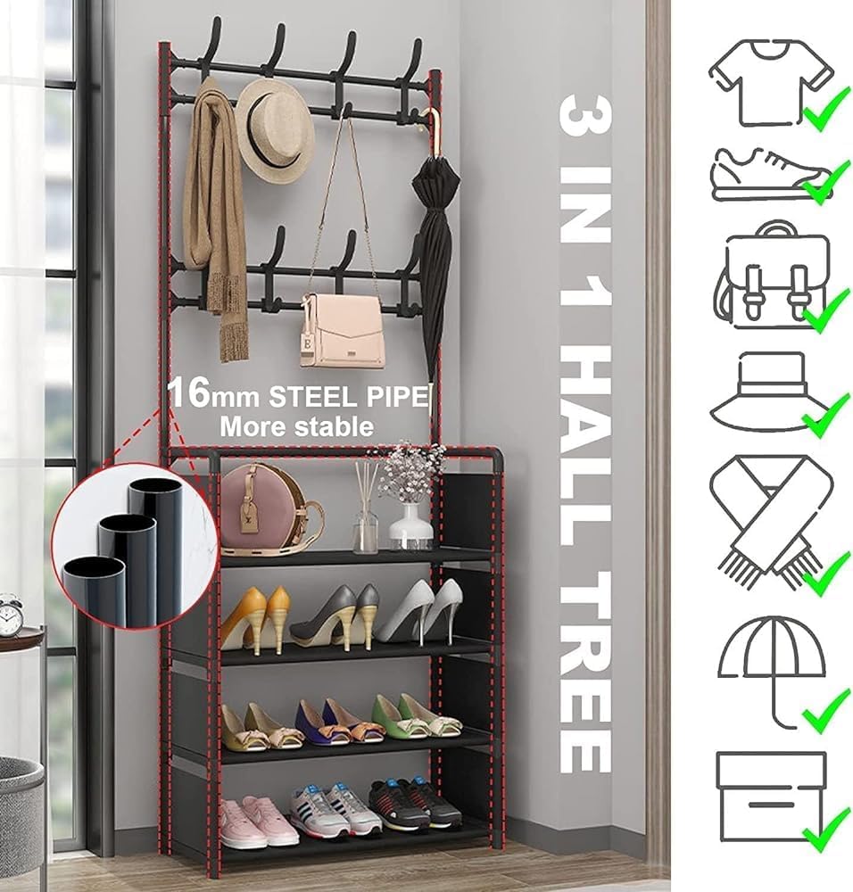 4 Layer Multifunctional Shoe Rack Organizer