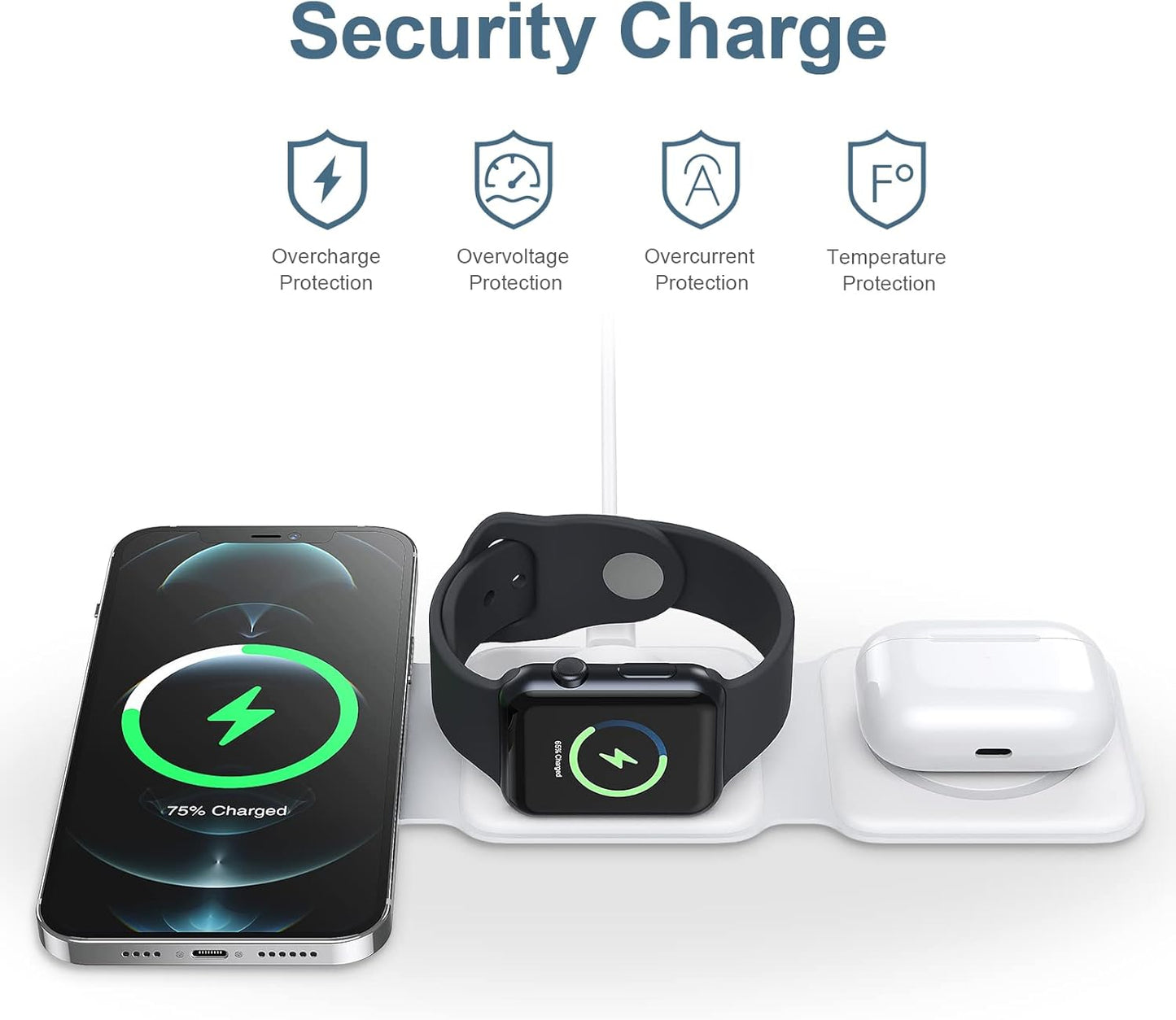 3 in 1 Magnetic Wireless Charger
