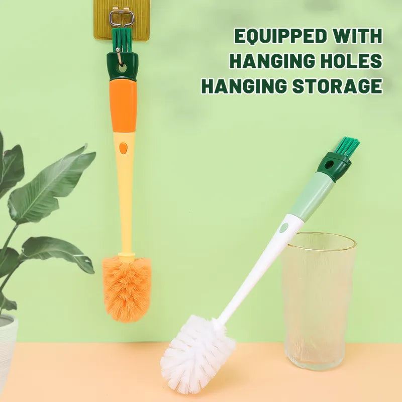 5 in 1 Multifunctional Water Bottle Brush Cleaner