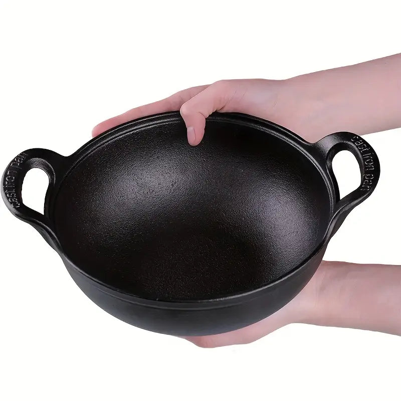 Cast Iron Double Ear Stew Pot