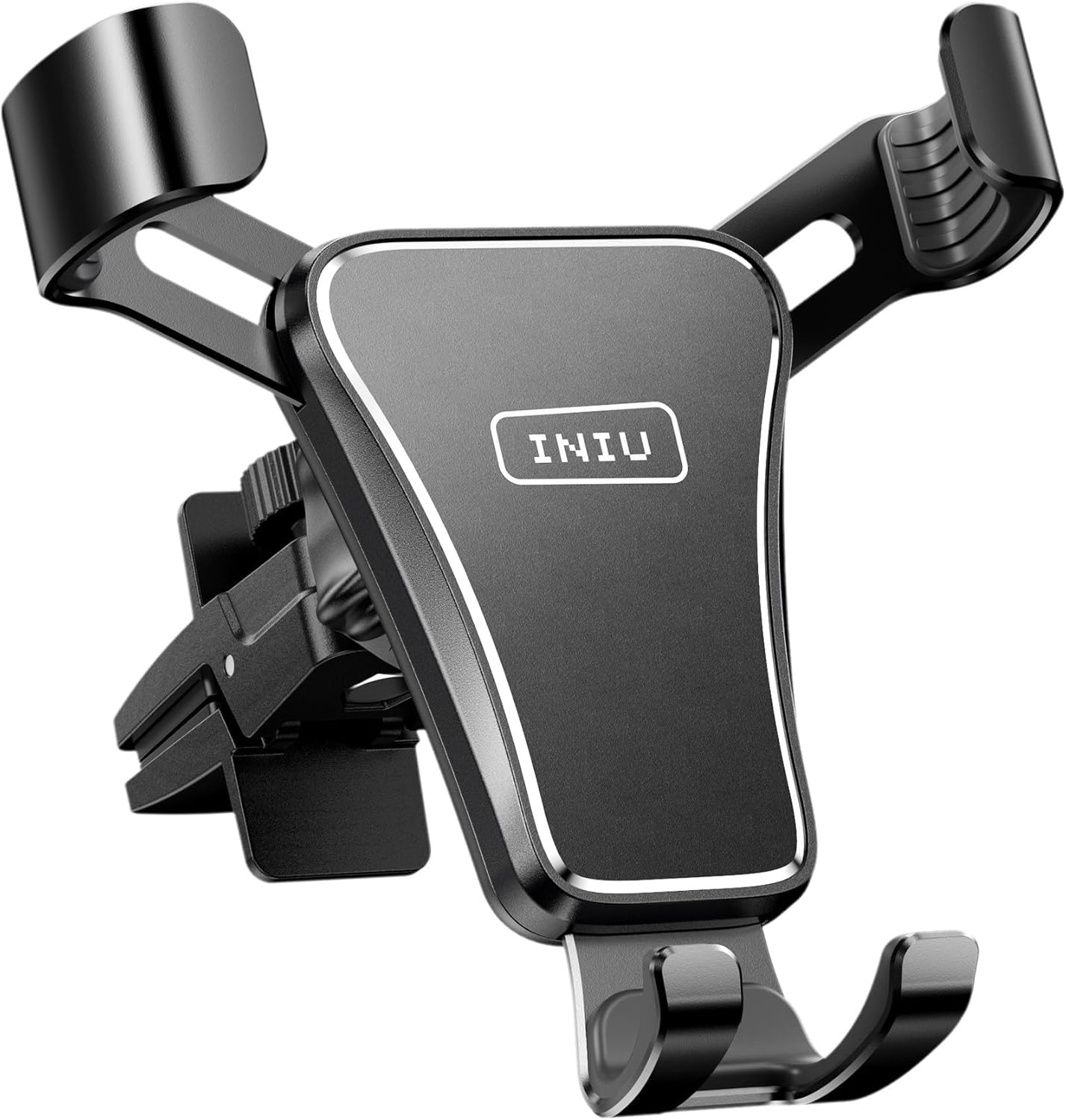 Gravity Phone Holder Car Air Vent Mount Metal Mobile Stand