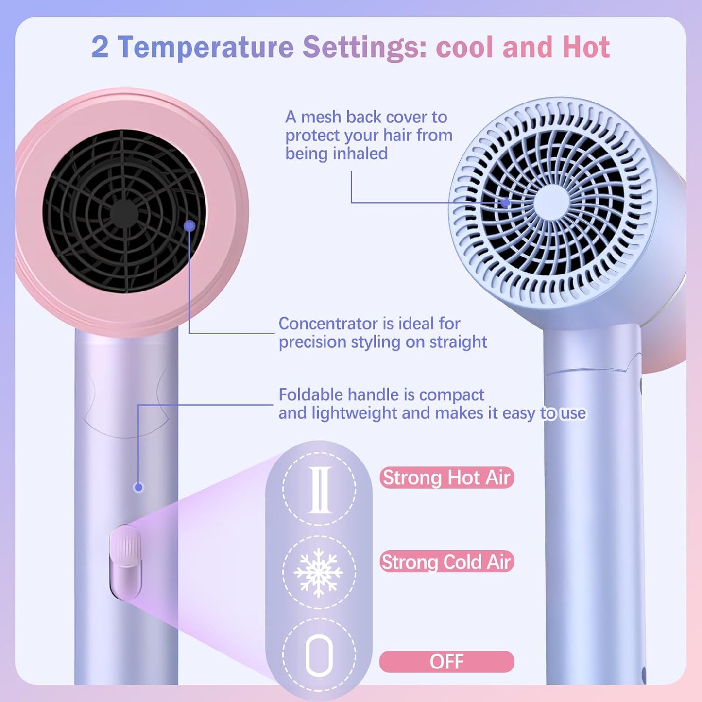 Foldable Electric Hair Blower