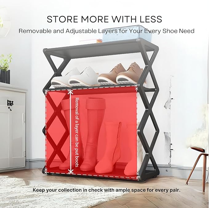 4 Layer Shoe Rack