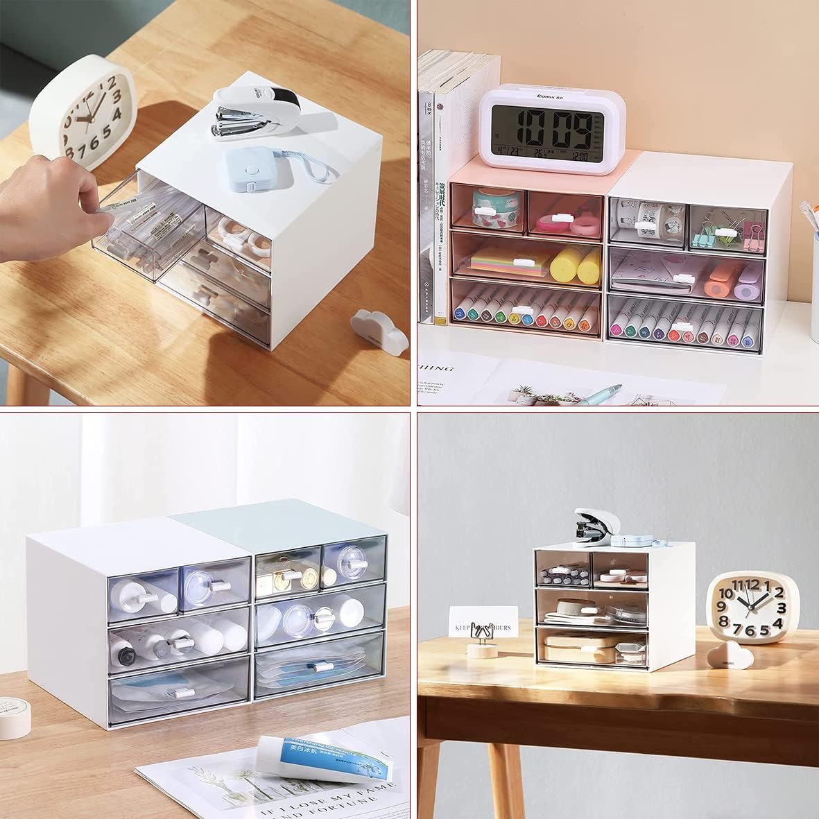 Multi-Layer Desktop Storage Organizer for a Clean & Productive Space ✨