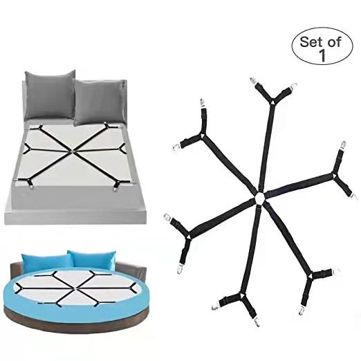 6 Sides Bed Sheet Clip