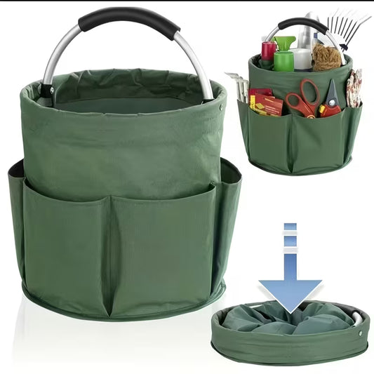 Multi-Pocket Storage Basket Organizer