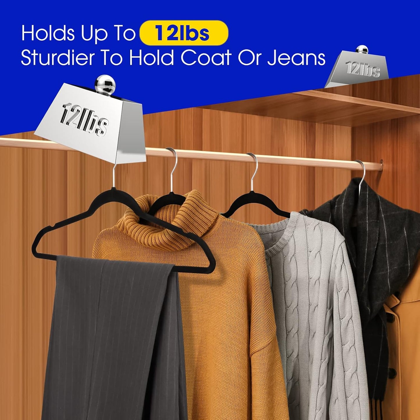 Non Slip Velvet Hanger