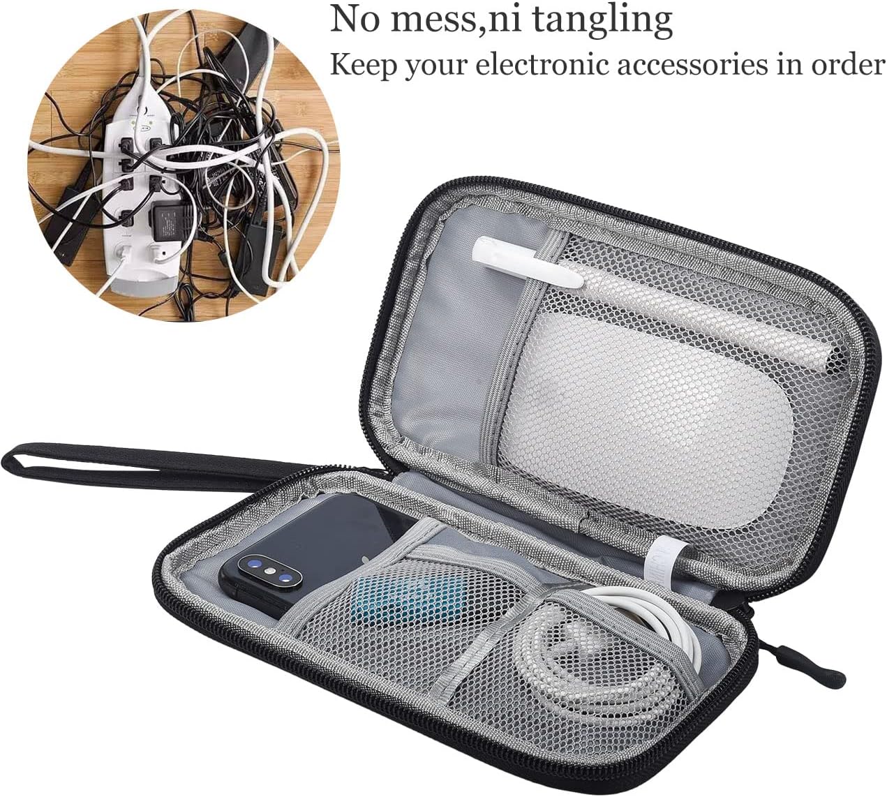 Waterproof Portable Electronic Organizer Pouch