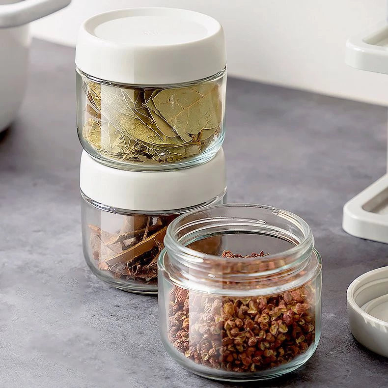 11pcs Condiments Bottle & Seasoning Jar Set