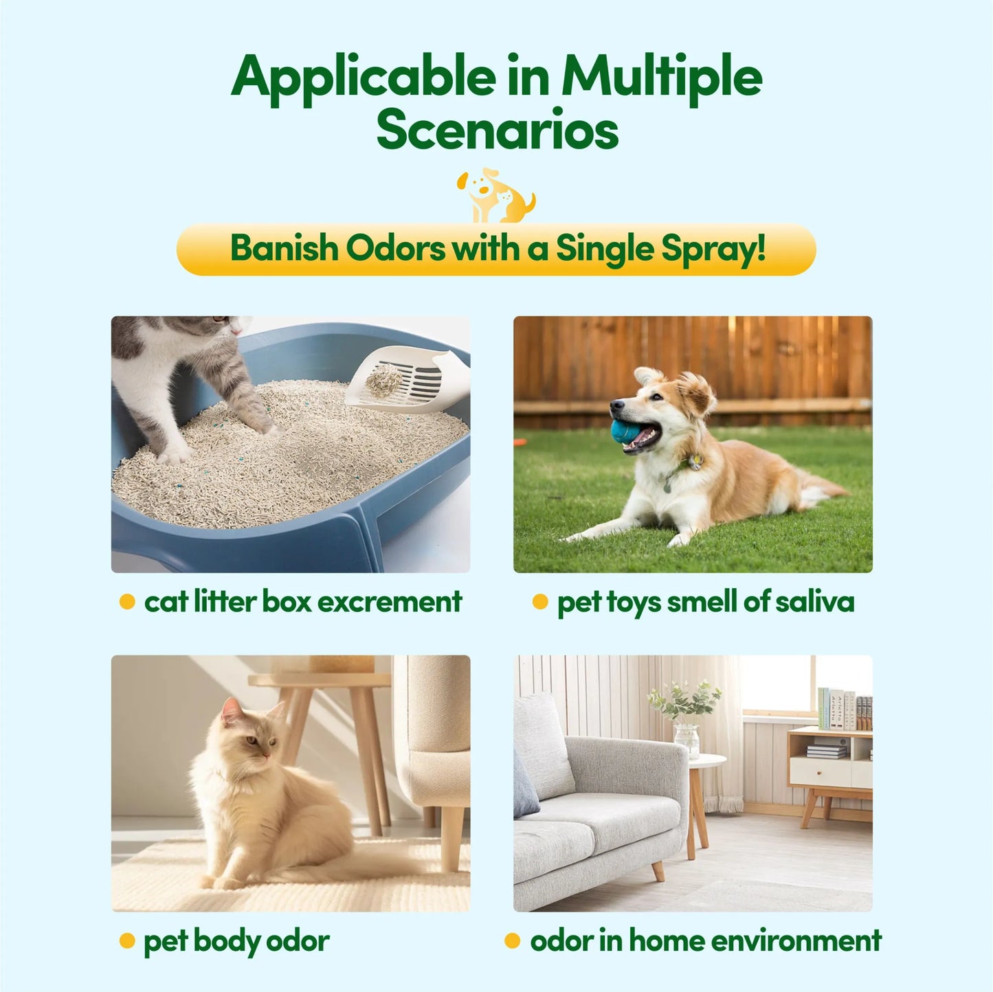 AKIIKA Herbal Pet Soap, Shampoo and Spray