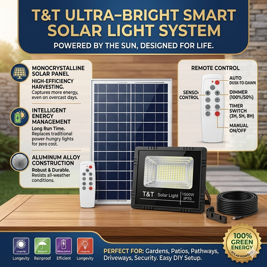 BUY 1 TAKE 1 | T&T Solar Garden Light with Remote Control