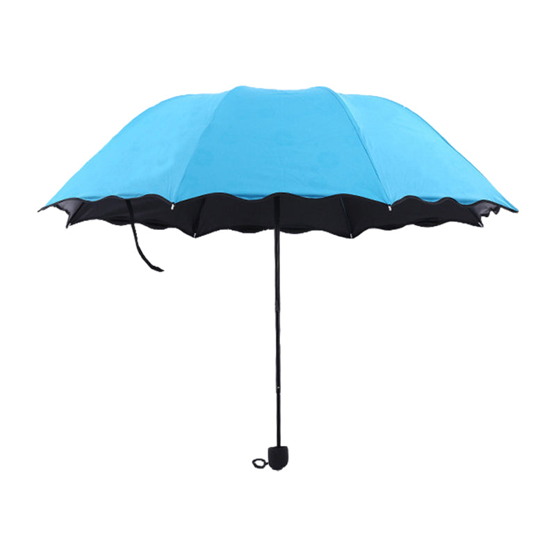 Magic UV Folding Sun/Rain Windproof Flowering Umbrella