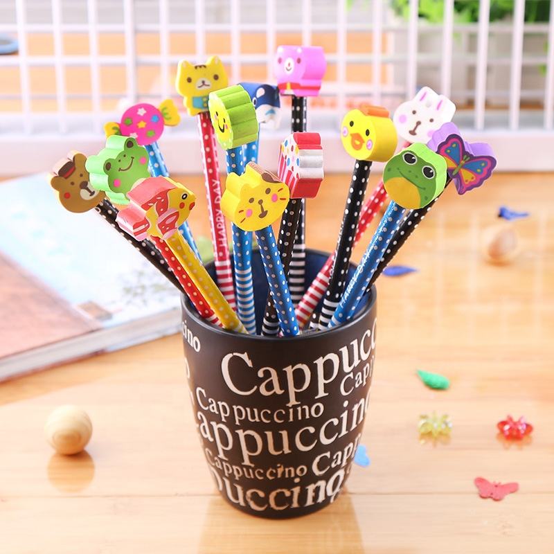 10pcs Pencil with Detachable Eraser