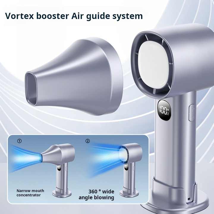 100 Speed Handheld Fan with Led Light