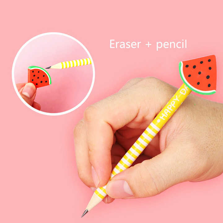 10pcs Pencil with Detachable Eraser