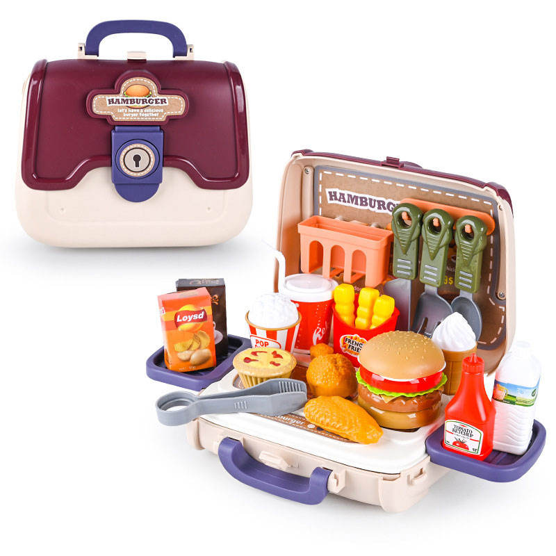 Kids Play Pretend Handbag Toy Set