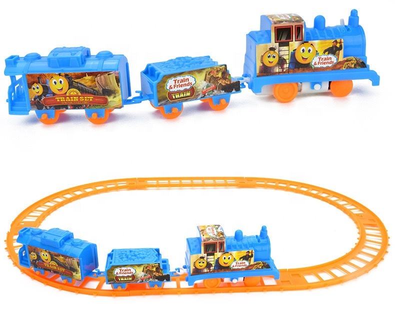 DIY Rail Track Toy Train Set