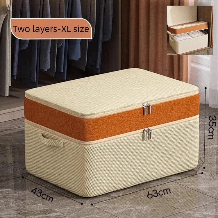 Double Layer Quilt Storage Bag