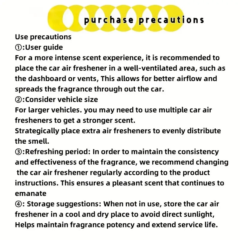 Car Air Freshener 8ml