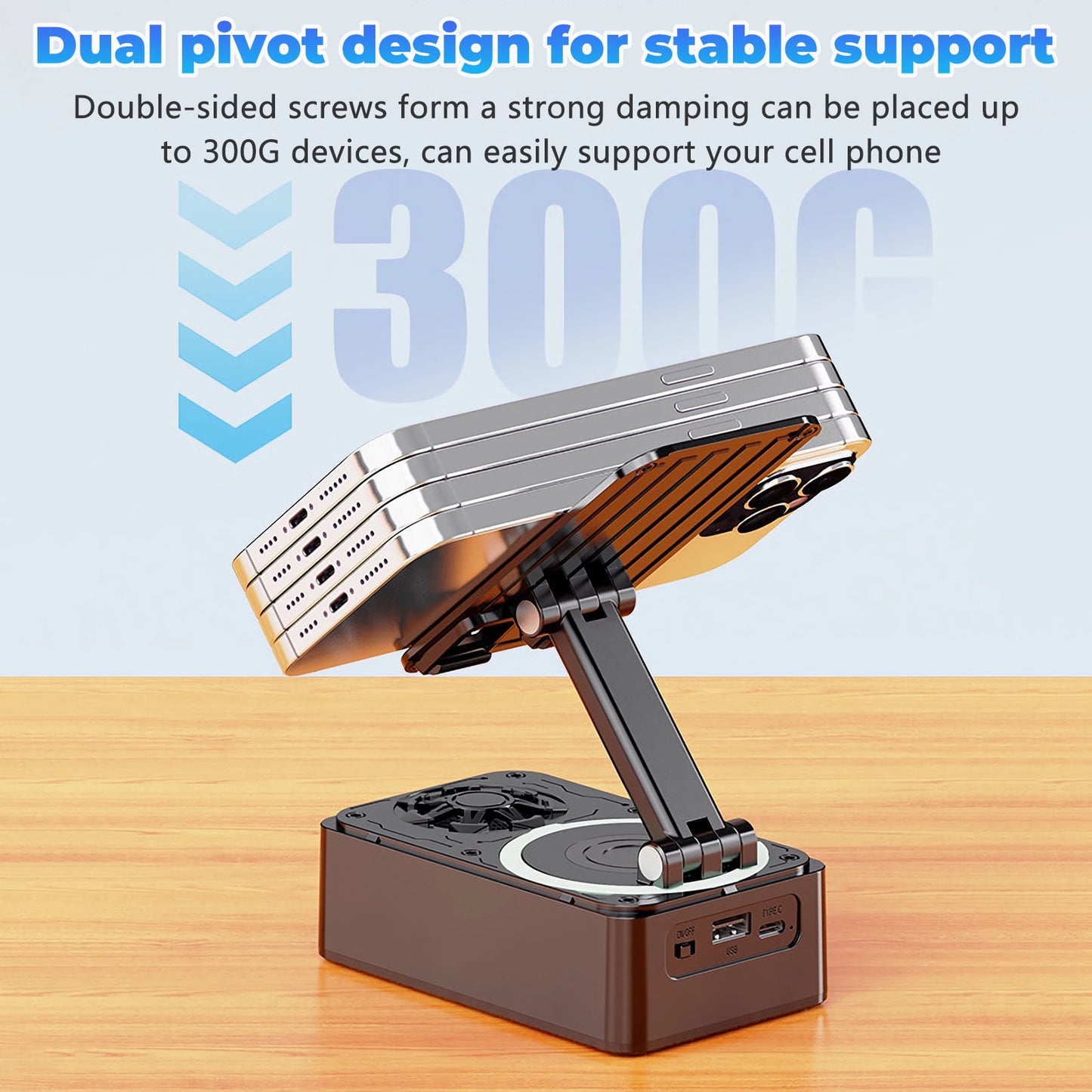 Bluetooth Speaker Phone Holder with Microphone