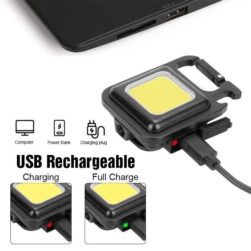 BUY 1 GET 1! Multifunctional USB Rechargeable COB Light
