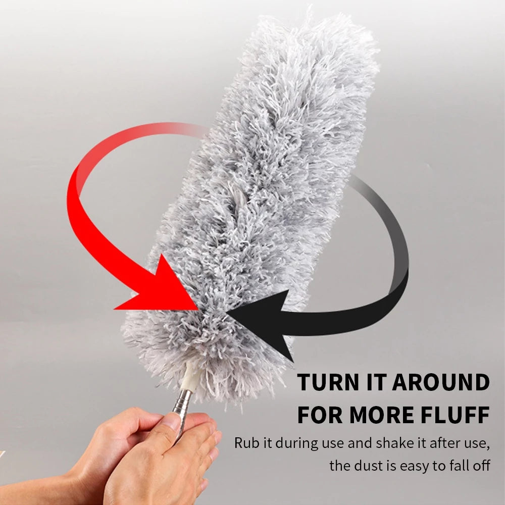 280CM EXTENDABLE & BENDABLE MICROFIBER DUSTER