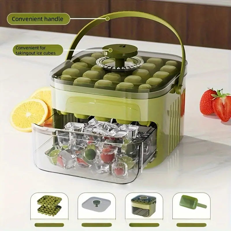 Easy Press Ice cube Maker Bucket