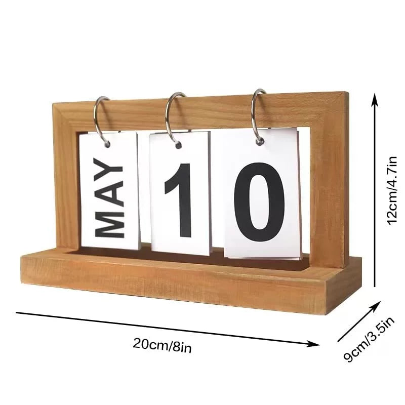Wooden Perpetual Calendar
