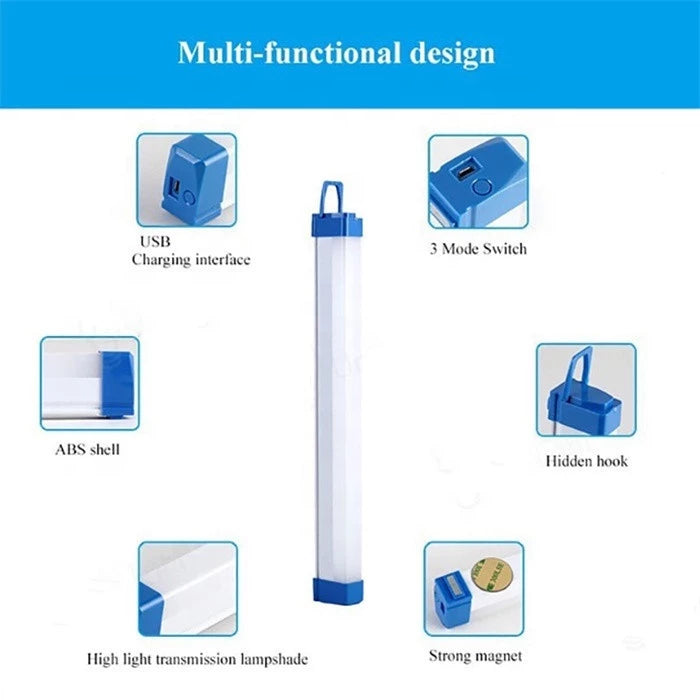 USB Rechargeable Emergency Tube Light