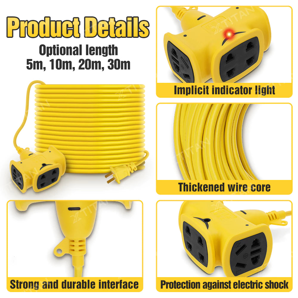 Heavy Duty Extension Cord Socket