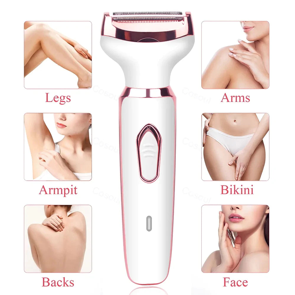 4-in-1 Electric Shaver for Women